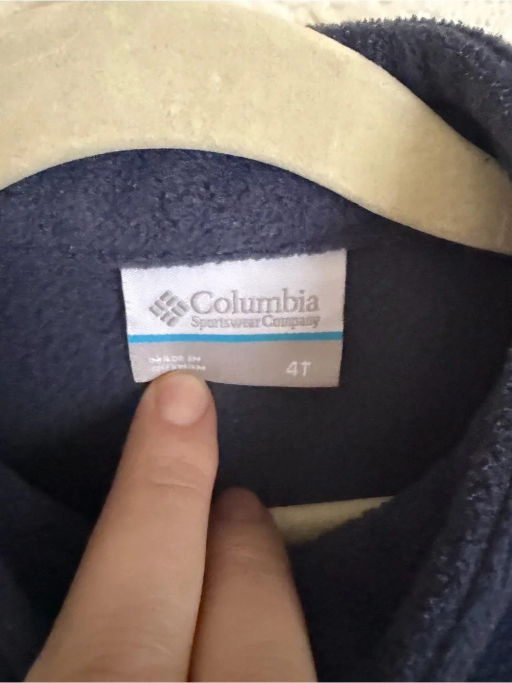 Columbia Toddler Girl Benton Springs Full Zip Fleece Jacket 4T Blue